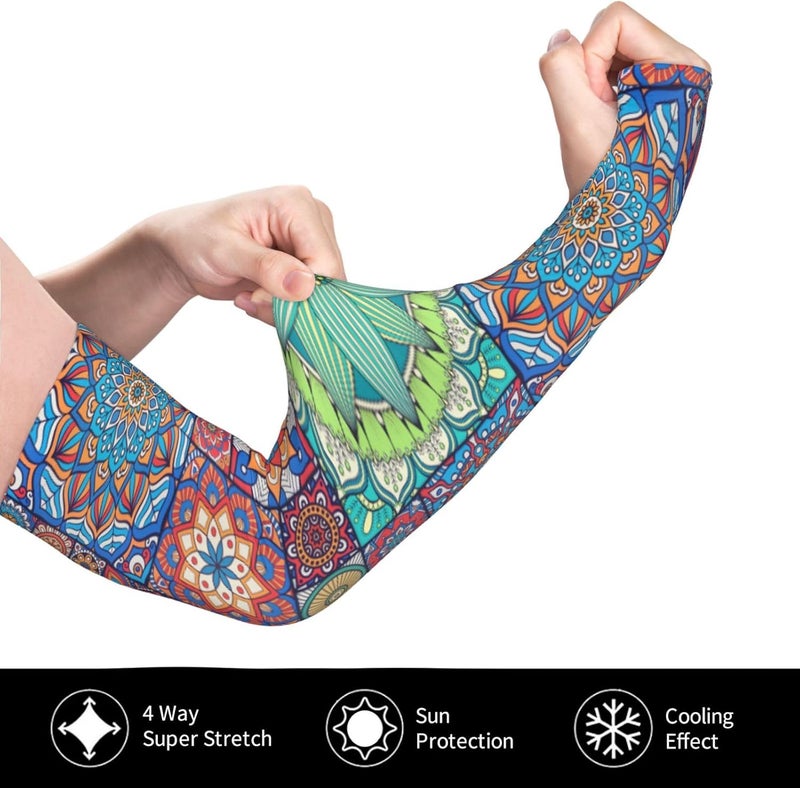 ANSGSD Gardening Sleeves For Women Men, Farm Sun Protection Thorn Proof Cooling Arm Sleeves Cover Arms For Garden Sports - Image 3